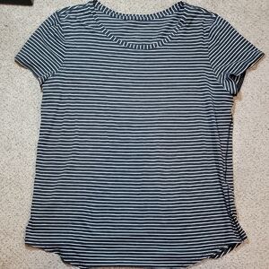 Lululemon Striped Black and White Women's Top